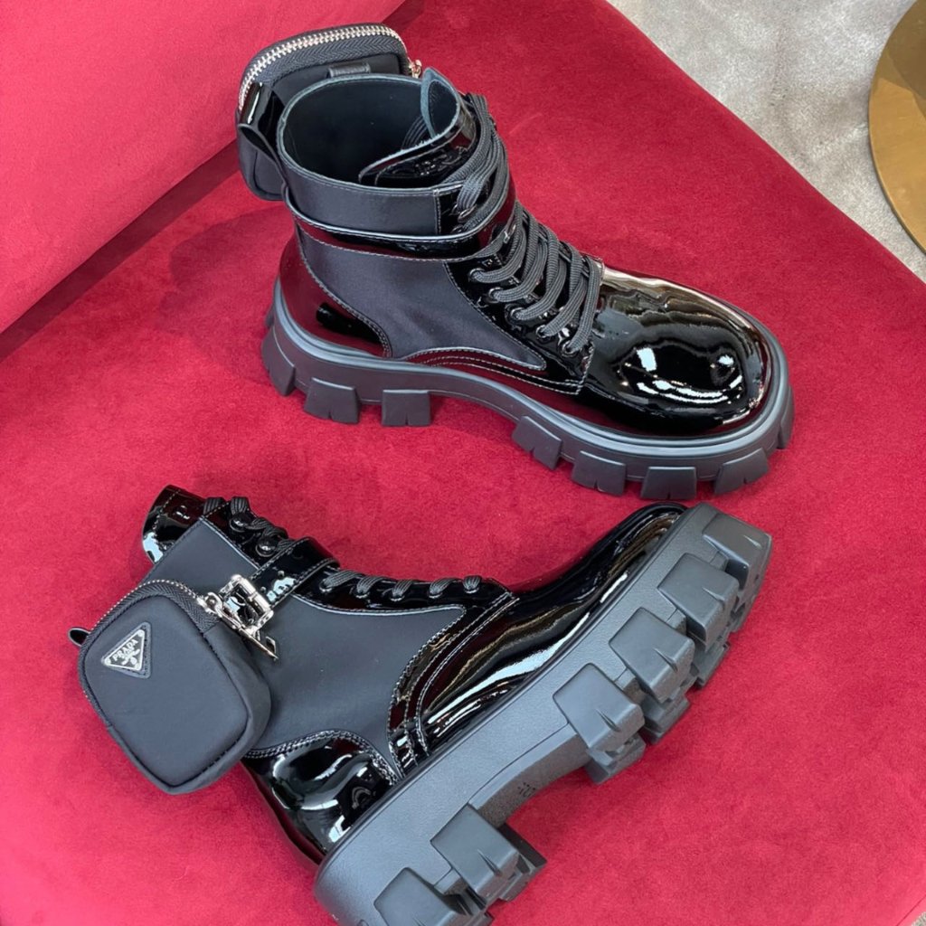 Prada Tactical Doc Martens Boots